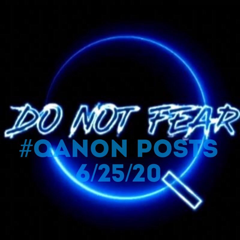  #QAlert 6/25/20 This will be my THREAD for all  #QPosts for Thursday June 25, 2020. Difficult truths and more! Let’s Go! Consider supporting  http://paypal.me/inthematrixxx&nbsp; http://Inthematrixxx.com&nbsp; @POTUS  #QAnon  #WWG1WGA  #QArmy