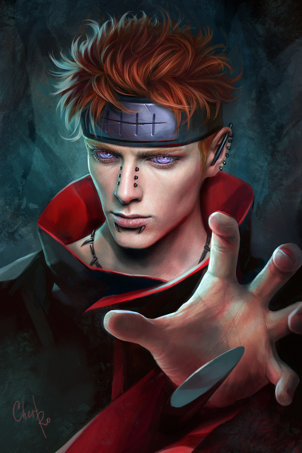 "Feel the Pein"Naruto fan art. #akatsuki. 