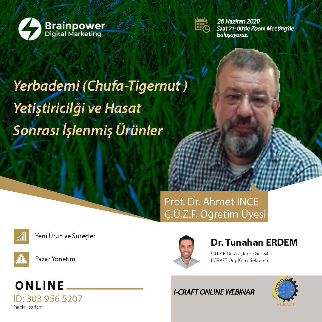 Yerbademini (Chufa, Tigernut) konuşacağız...
#yerbademi #chufa #tigernut #yeniürünler #TARIM #tarımsalüretim #tarımteknolojileri #sağlıklıyaşam #veganfood #vegan #glutenfree #çölyak <a href="/TCTarim/">T.C. Tarım ve Orman Bakanlığı</a> @TAGEM_ANKARA <a href="/tarimdanhaber/">Tarımdan Haber</a> <a href="/tarimcomtr/">tarim.com.tr</a> <a href="/tarimyazari/">Ali Ekber Yıldırım</a> <a href="/tarimtv/">Tarım TV</a> <a href="/agrotvcomar/">Agro Tv</a> <a href="/BereketTv/">Bereket TV</a>