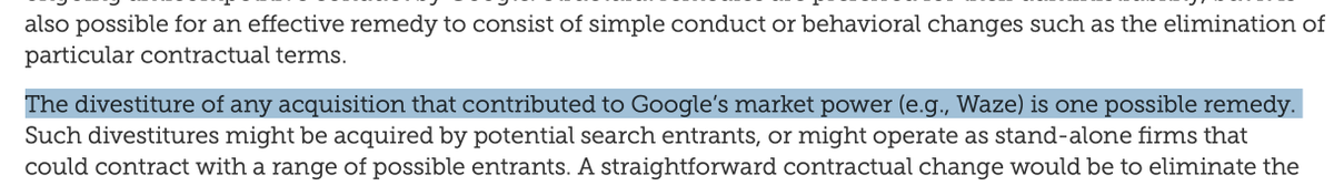 5. I've talked about the remedies a bit already but you should check them out, they're really funny. Solve Google's dominance in Search by..... making it sell Waze!