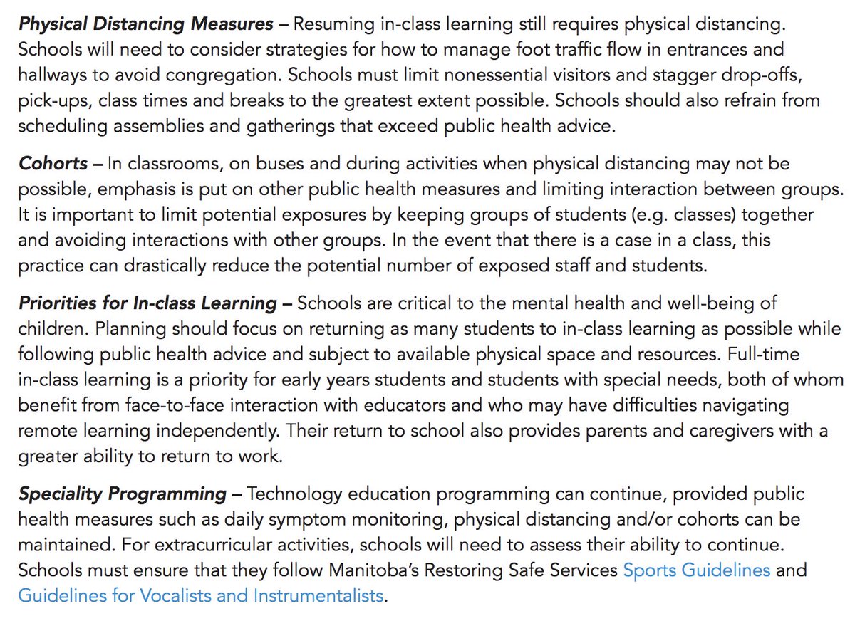 More stuff from the plan: