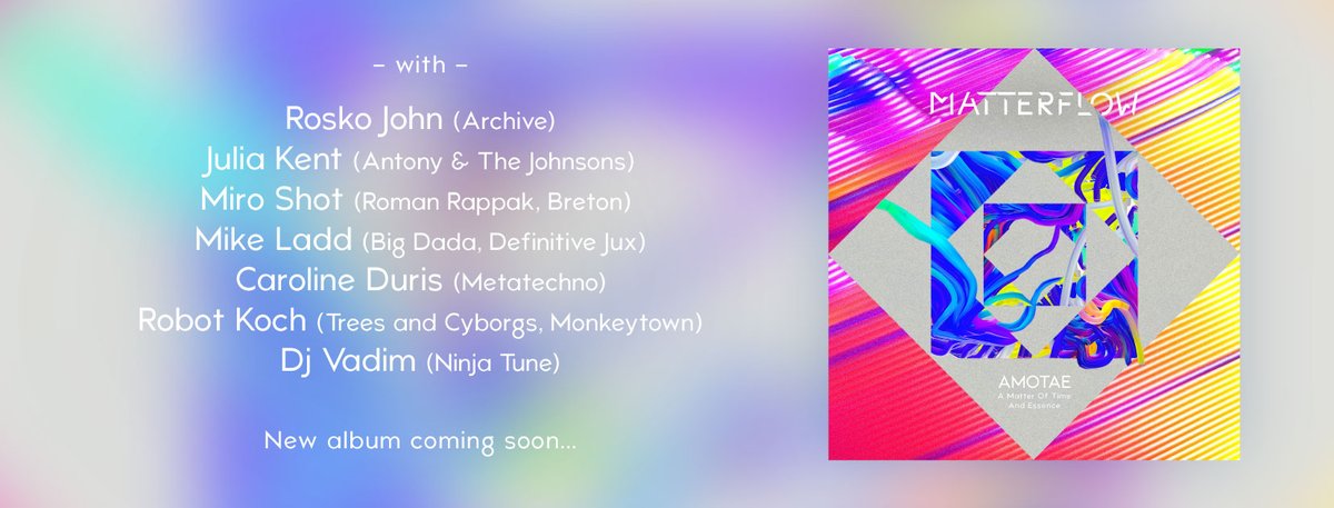 New album coming soon! :) I feel blessed I have been able to work with so many amazing artists!