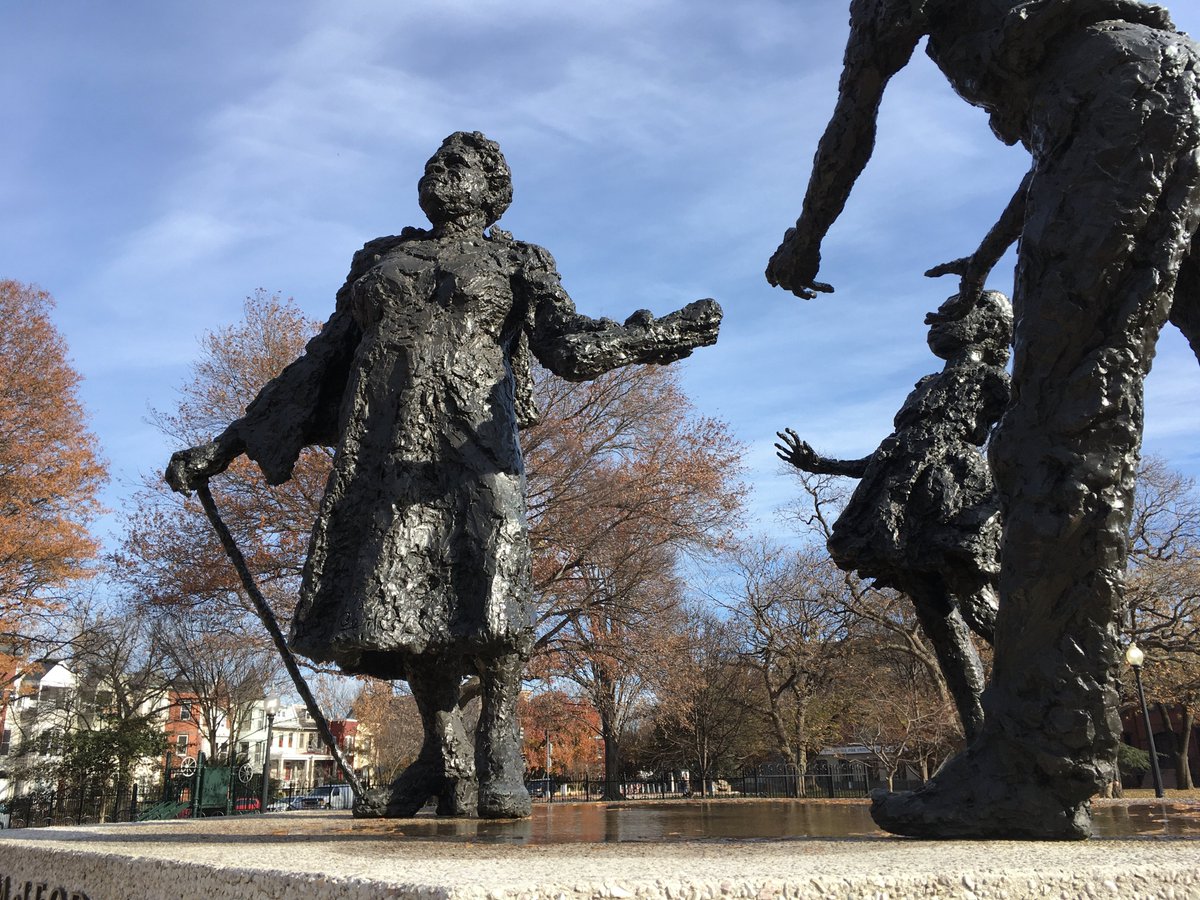 But I do hope Bethune isn't lost in this story. Hers is one of my favorite monuments in Washington, an accessible & modern rejection of the city's tradition of heroic, pretentious monuments, and a significant 1st that celebrated Black women in a city dominated by white men. end/