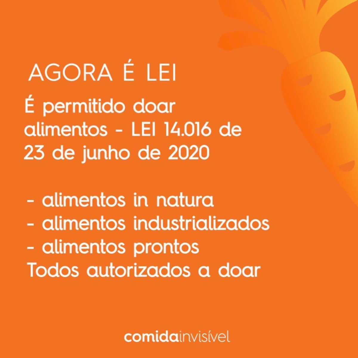 Agora não tem mais desculpa! A plataforma do Comida Invisível conecta doadores com ONGs - app.comidainvisivel.com.br