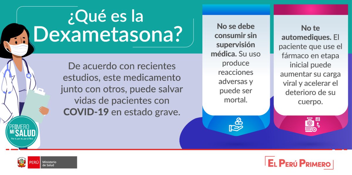 Minsa_Peru's tweet photo. ☝️No te automediques. El uso inapropiado de medicamentos puede ser perjudicial para tu salud. Hazlo siempre con supervisión médica. #PrimeroMiSalud https://t.co/d2sa2vCY15
