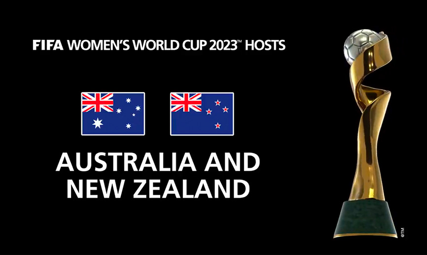 _TodoCambia's tweet photo. El Copa del Mundo Femenina 2023 se jugará en Australia y Nueva Zelanda!!

La novena edición del certamen se desarrollará por primera vez en Oceanía desde sus comienzos en 1991. https://t.co/X5jhiGs4nb