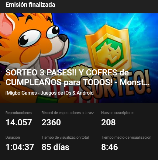 Migbo's tweet photo. Menuda locura de directo. Gracias a todos por pasaros <3
Mañana os comento si he podido dar los 3 pases sin problema, y si no, hacemos el sorteo de nuevo! https://t.co/bC08uXKjQj