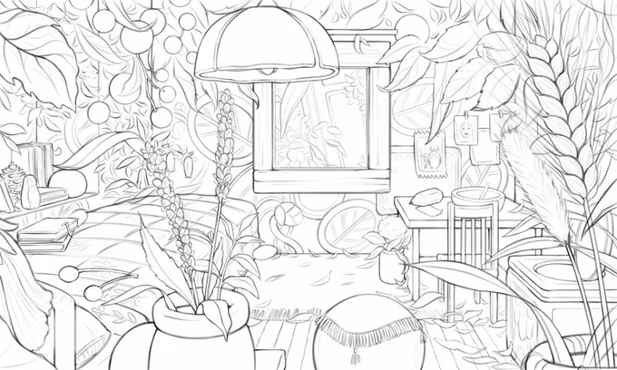 Arrietty redraw linework! ??? 