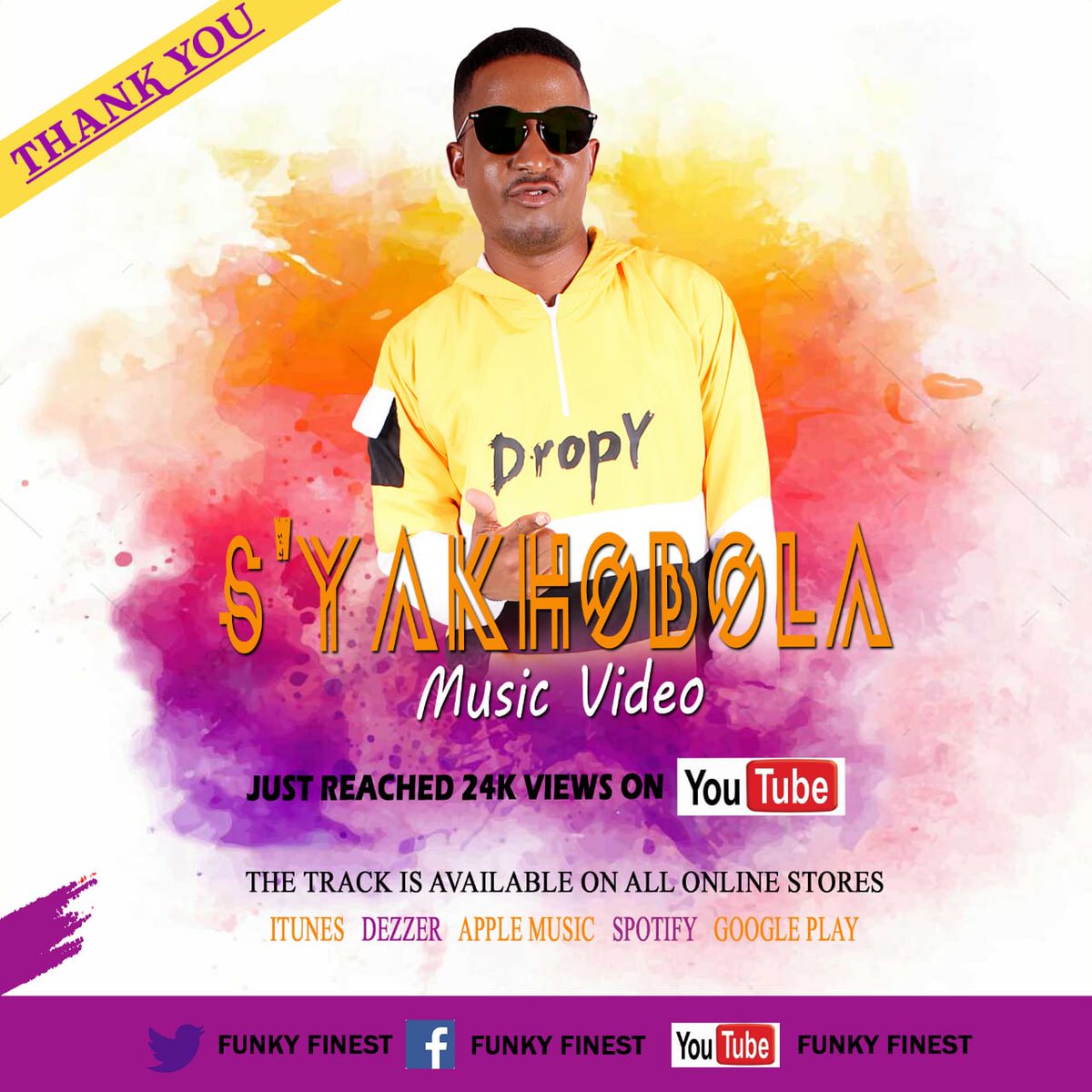 Funky_Finest's tweet photo. just reached 24 000 views on YouTube💚 thank you so much mphakathi othandekayo👏👏👏
you can also check this beautiful video
https://t.co/RLpCs09tys
#FUNKYFINEST
#EYOMPHAKATHI https://t.co/fRdhe8druW