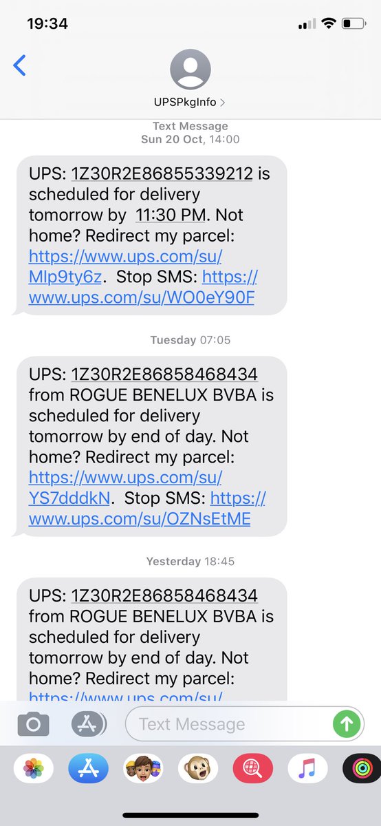 rhysuu's tweet photo. @UPSHelp_UK hi, can you tell me why I’ve been getting told for 4 days that something is arriving, yet still nothing please? https://t.co/9hTZQ0aRYl