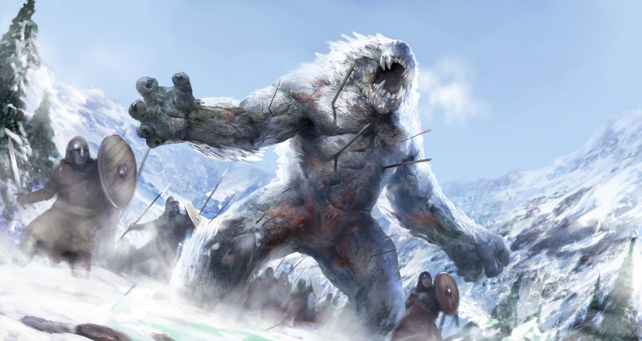 Ben on X: Ice Troll by Herckeim  / X