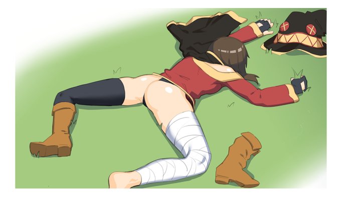 先日、生意気な事を言った腹いせに日課の後ケツ丸出しで放置される事となった紅魔の娘 