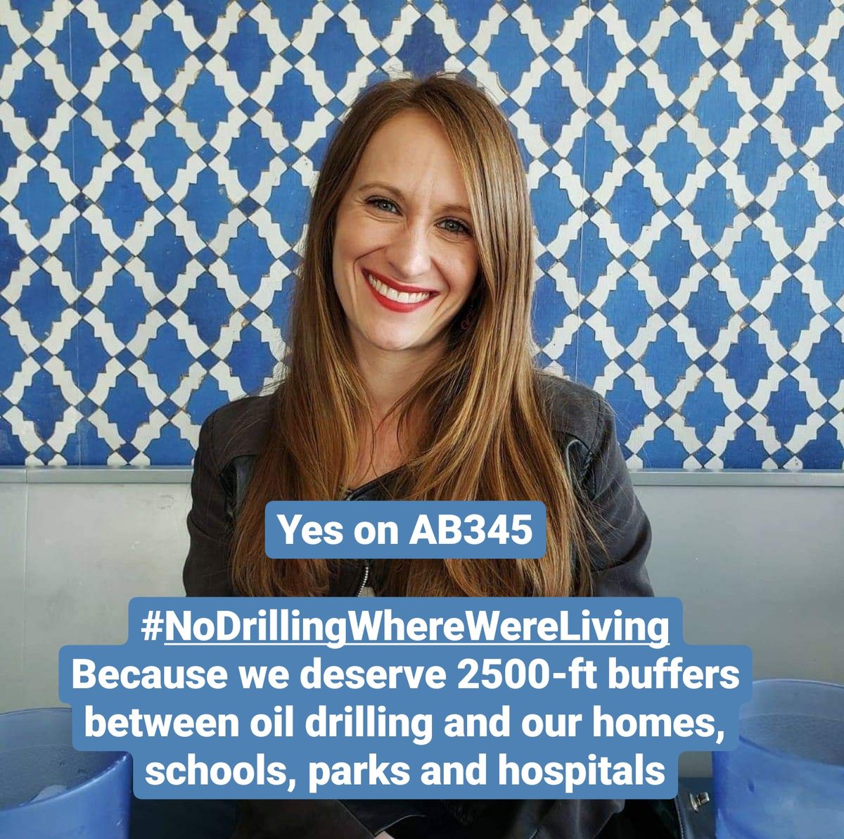 #AB345 is a critical step toward protecting the health &amp; safety of sensitive sites like homes, schools, and hospitals by preventing an oil or gas well within 2500 feet. We URGE @SenateHertzberg <a href="/SenToniAtkins/">Senate President pro Tempore Emeritus Toni Atkins</a> to VOTE #YESonAB345  #NoDrillingWhereWereLiving
