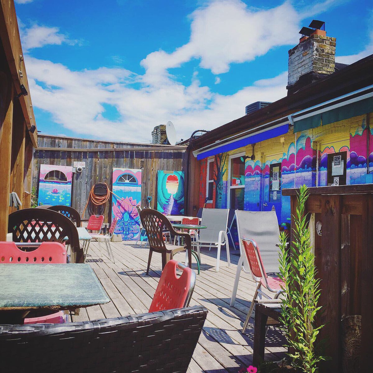 Fancy a drink outside? We’ve got no shortage of patio space...