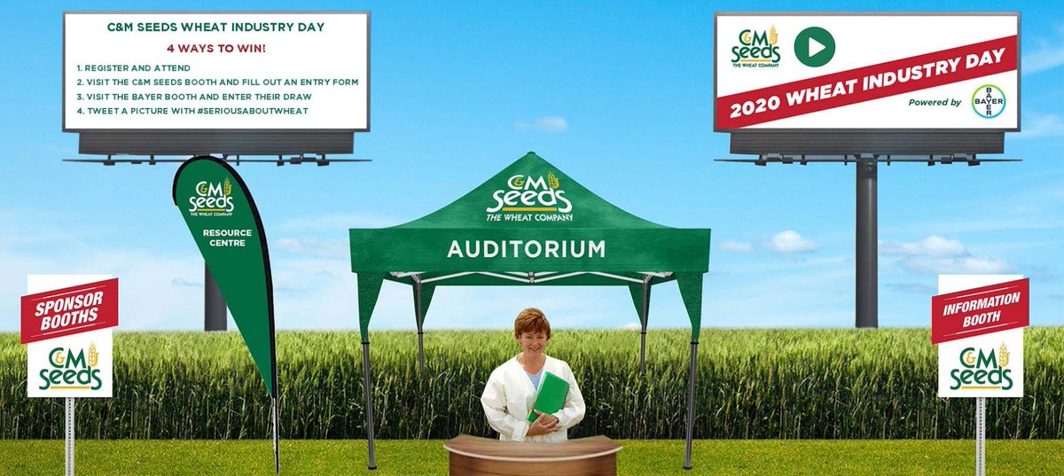PhilNadalin's tweet photo. Thanks to the C&amp;M Seeds #wheatteam and all who joined the Virtual Industry day! We @Bayer4CropsCA were very fortunate to be a part of the day. If you missed any of the sessions they will still be available for your viewing pleasure. #SeriousAboutWheat #itsGrowTime https://t.co/a9E4eAFp2r