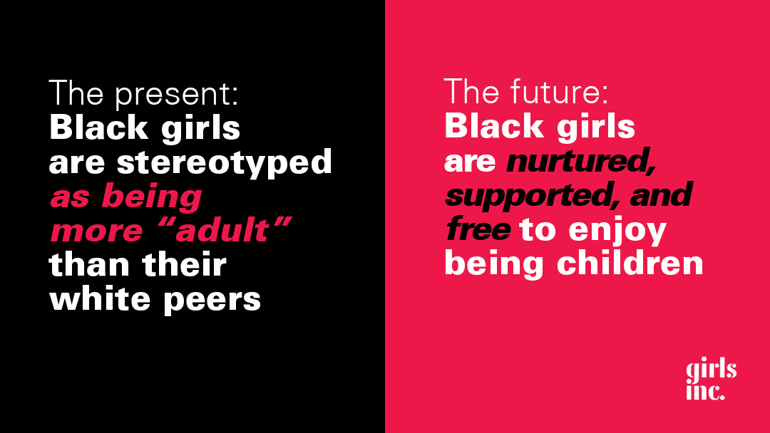GirlsIncSD's tweet photo. These biases can cause adults to have less empathy for Black girls and disregard their social and emotional needs. #blackgirlfuture https://t.co/bjLtxwi7sH