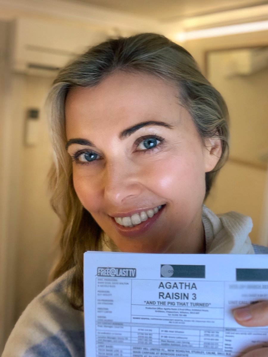 It is lovely to share with you my role as Amy Beech in #Agatharaisin. I feel so blessed to be part of this wonderful show. Next week is my episode! Yippee! 1st July on Sky 🥳❤️ #actorslife #thankfulthursday