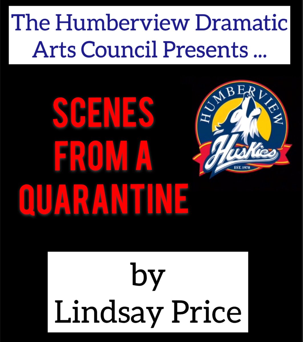 The link to our full play is going live on PDSB YouTube tonight at 7:00 youtube.com/user/PeelSchoo…
Click on it at 7:00 and let's watch it together! <a href="/PeelSchools/">Peel District School Board</a> <a href="/HumberviewSS/">Humberview S.S.</a> <a href="/theatrefolk/">Theatrefolk</a> <a href="/CaledonNews/">CaledonEnterprise</a>