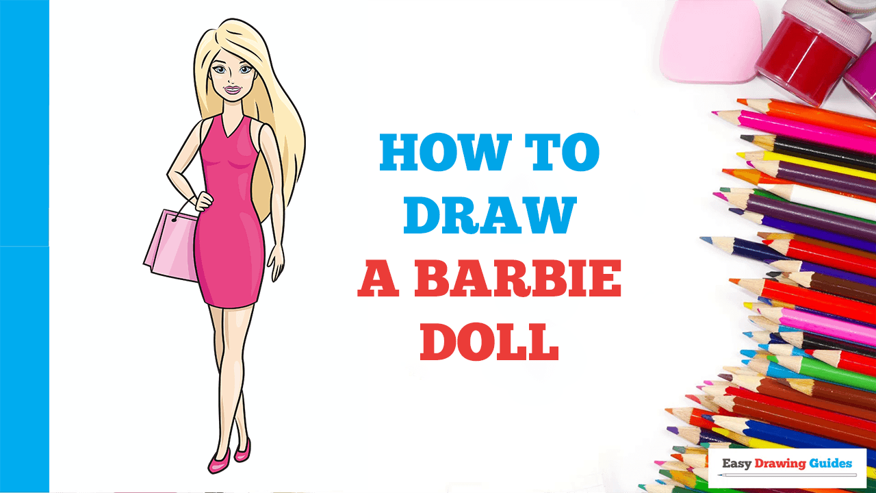 Sketch art Barbie Doll drawing   Steemit