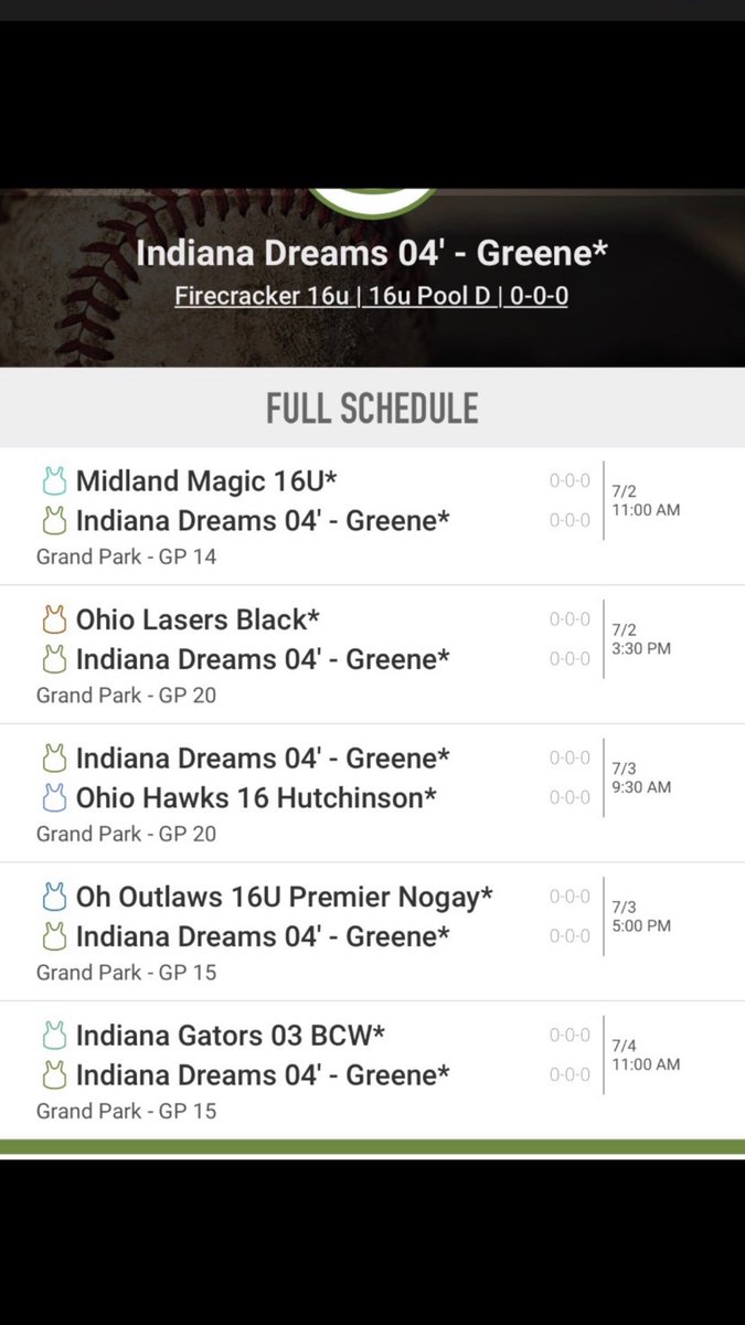KarleyTrine's tweet photo. Our Schedule for the Midwest Firecracker at Grand Park next weekend: https://t.co/cz5FIuot9l
