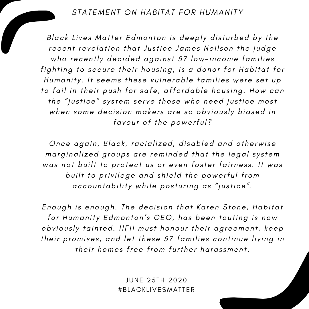 BLM Edmonton & Area tweet media