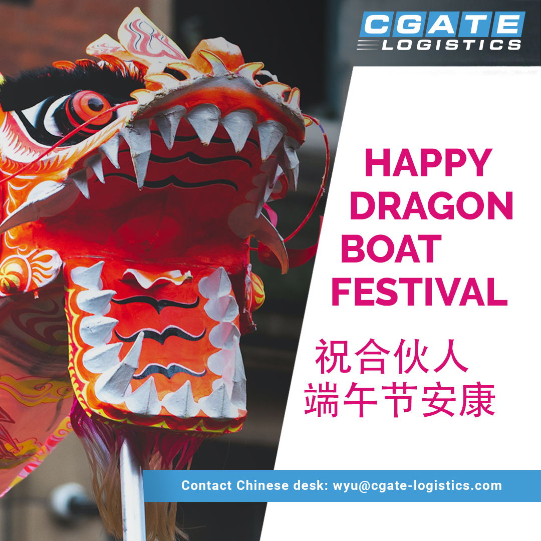 CgateGroup's tweet photo. To all our partners we wish happy Dragon Boat Festival 2020 in #china 
#CGATELogistics #logistics #dragonboat #festival https://t.co/7M0bxIvKt1