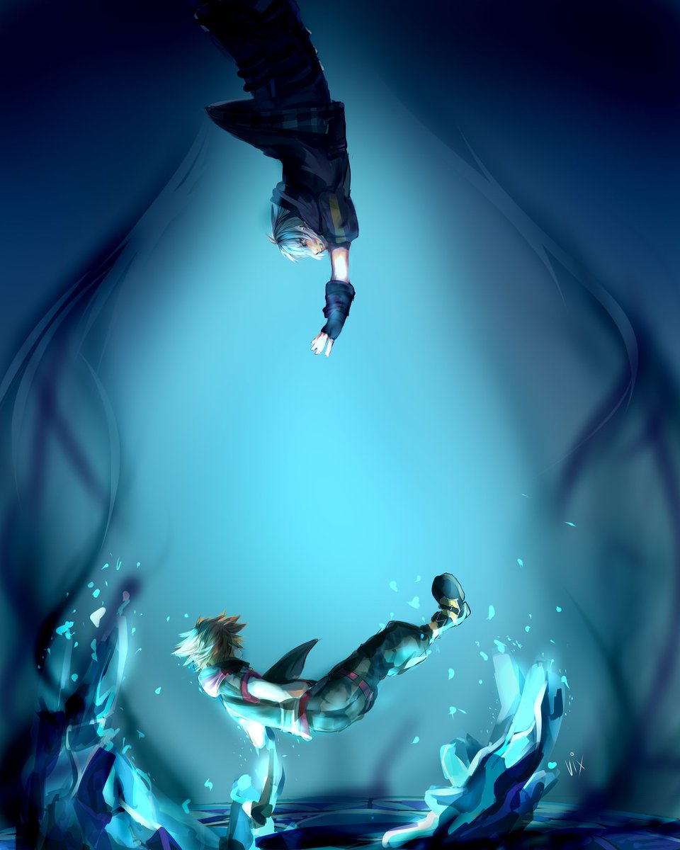 BiscuitVix's tweet photo. I will save you, Sora.
#reminddlc #soriku #illustration #digitalart #sora #riku #kh3 #KingdomHearts #art https://t.co/e65RyRNkgG