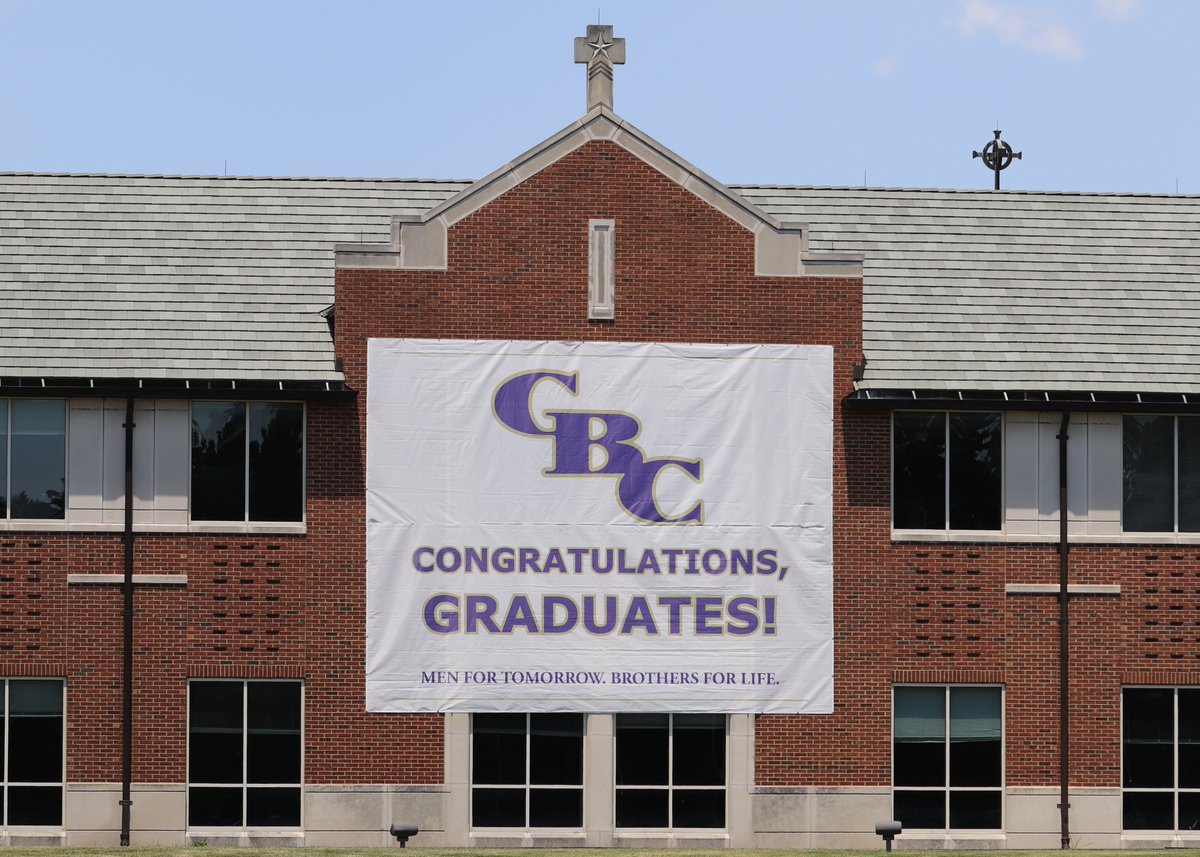 CBCHighSchool's tweet photo. Congratulations again to the Class of 2020. We miss you guys and can't wait to celebrate you soon. #BROTHERS20 https://t.co/cRyySchuKg