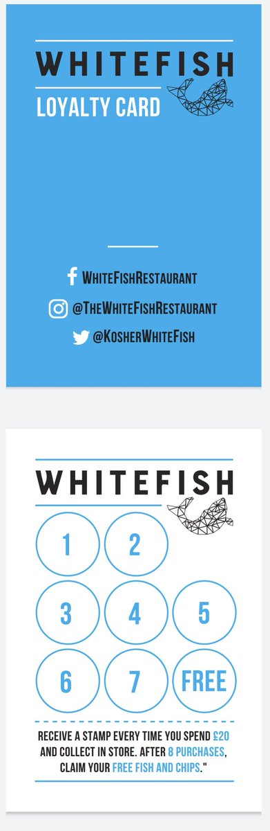 KosherWhiteFish's tweet photo. 6 days til we Re-Open! We look forward to introducing a new #loyalty card too, giving out customers even more reason to dine with us. #Kosher #Restaurant #FishandChips https://t.co/6aS7ltTEe1
