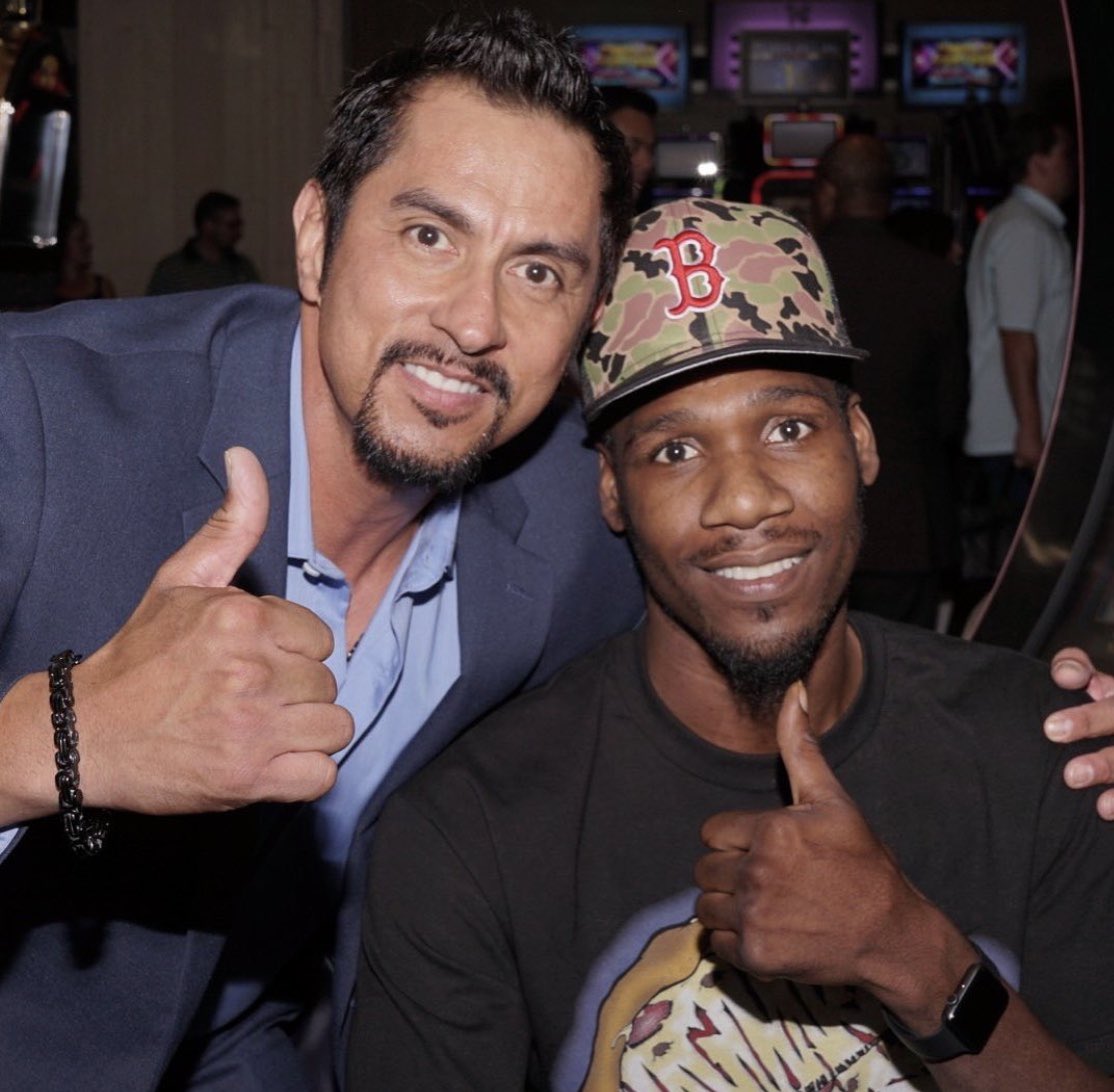 ALWAYS Thumbs Up For RICHIE 👍🏼👍🏼 With Former Two Time WBO Welterweight Champion 🏆 Paul “The Punisher” Williams @PaulThePunisher 🥊 #EveryFighterHasAVoice #TheOnlyVoiceThatMatters #TU4R 👍🏼👍🏼