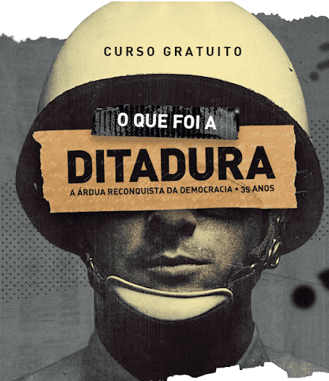folha's tweet photo. Folha estreia no domingo (28) curso online gratuito "O que Foi a Ditadura". (4 aulas, com 1h cada). Objetivo é explicar as várias fases da ditadura, desde antes do golpe de 1964 até a transição para a democracia. Inscrições em: https://t.co/c6TrkD0OEL #UseAmarelo pela Democracia https://t.co/WoTAKX7gOs