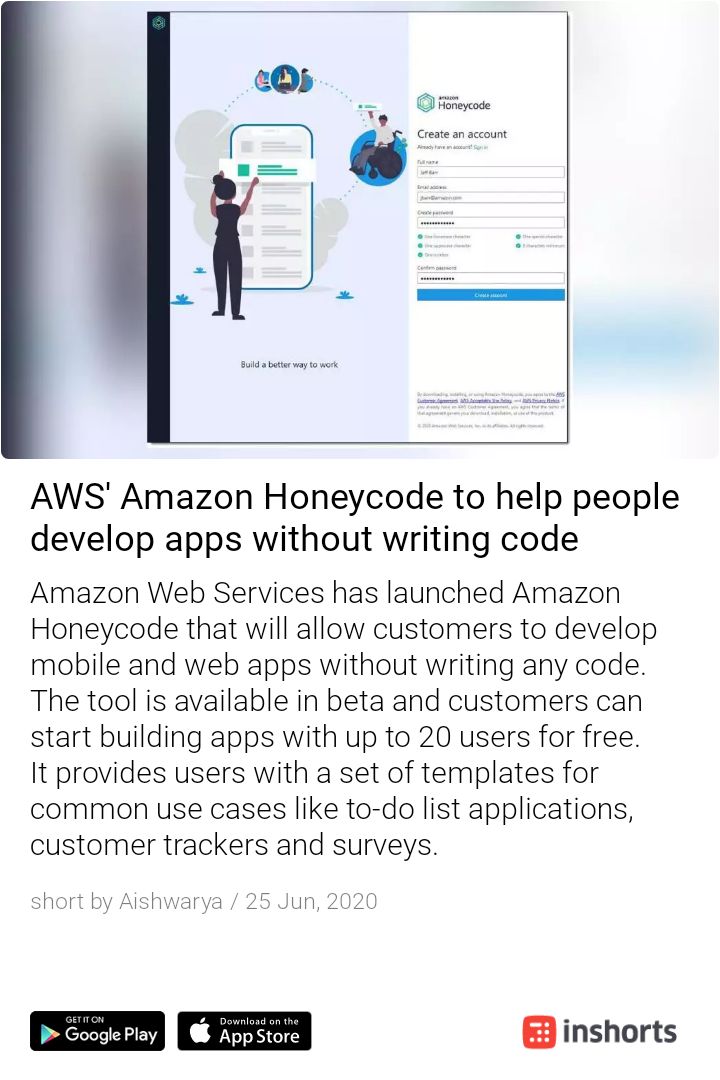 IshaSG's tweet image. Interesting! And who owns the app in that case..?!?! Copyright stays with..?? #Honeycode
