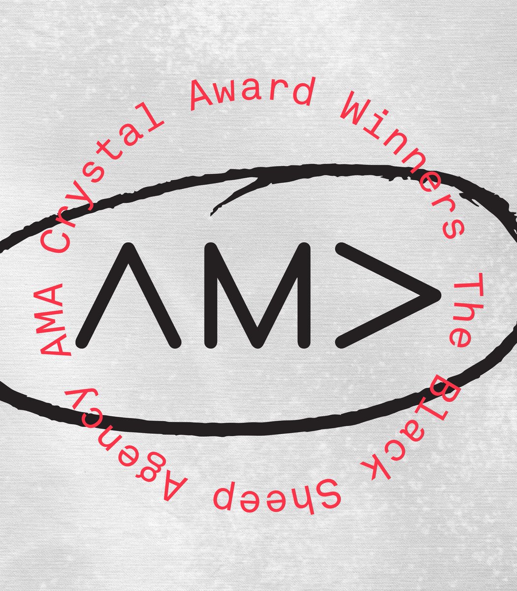 ShearCreativity's tweet photo. WE WON! Black Sheep is SO honored to take home a pair of #AMACrystals for our work with @HarrisVotes and @OwnEveryPiece. We're grateful to @AMAHouston, our amazing clients and our tireless staff behind this work. #CHEERS #VoteYOURway #CrystalAwards2020 https://t.co/2lRrkoPxhV