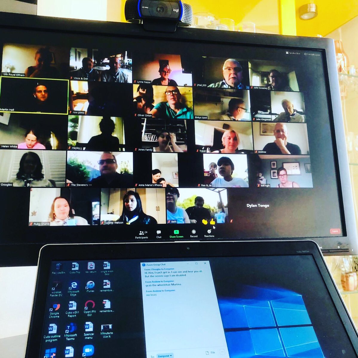 Thanks for everyone who attended our virtual AGM tonight. Well done to all our long serving leaders who were presented awards, and thank you. Thanks to everyone who contributes to scouting on our hill #scoutingmodels #scoutingrocks