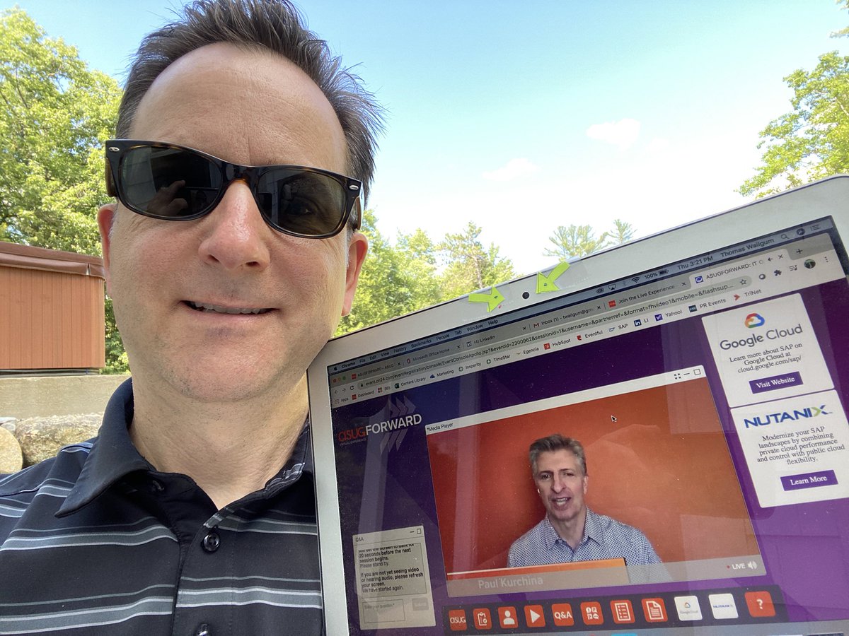 twailgum's tweet image. Can I still win the #ASUGFORWARD selfie contest with @asugDP @SharonRehana @PaulKurchina ???
