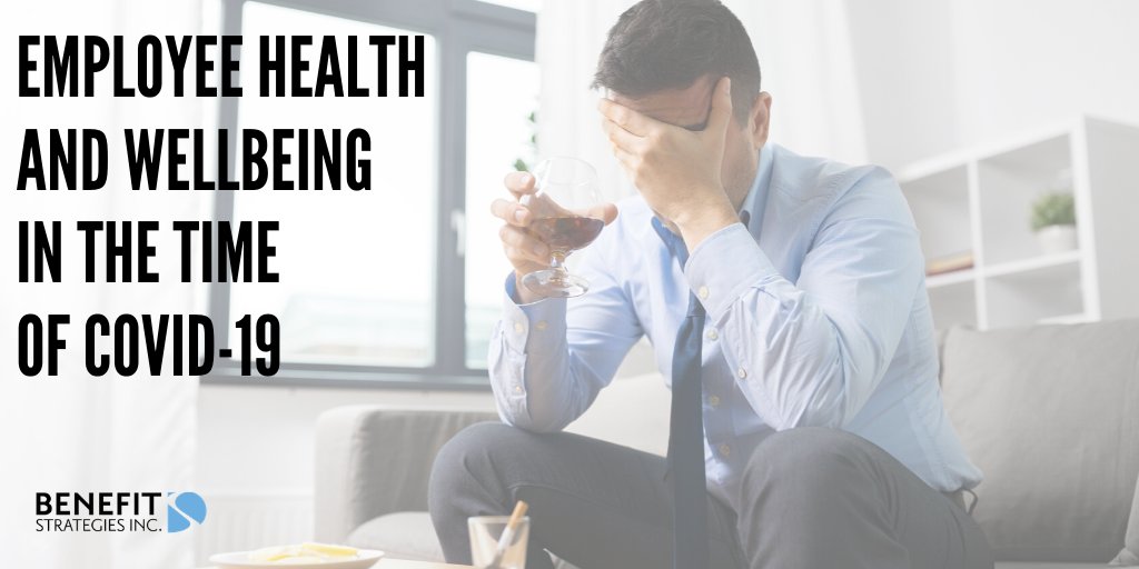 Recent surveys confirm employee anxiety during COVID-19 is still rising. 
With the loss of Canadian income and employment, both anxiety and alcohol consumption are on the rise. benefitstrategiesinc.ca/blog/survey-em… #ABbenefits #employeebenefits #employeewellness