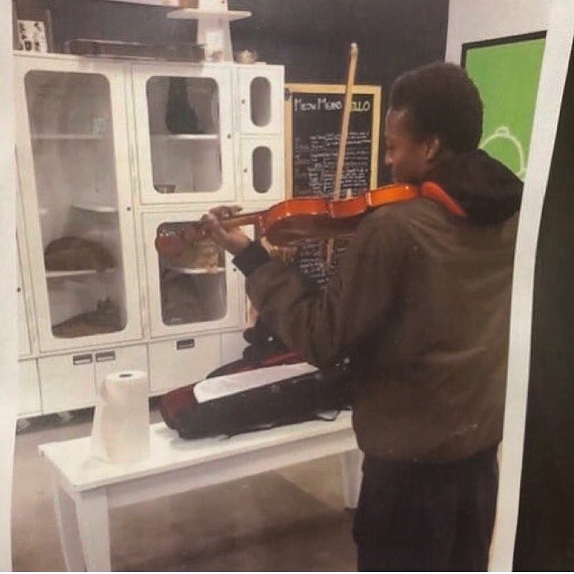 Elijah McCain was a massage therapist who played violin for shelter kittens on his lunch break in his hometown of Aurora, Colorado, because he thought the animals were lonely.

He should be alive right now. He was a good person.