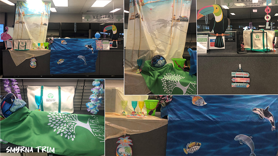 Help us! Please vote for your favorite Vacation Theme. One-Question Poll! surveymonkey.com/r/HTQCPG8

This is Smyrna Trim Branch! It's 5:00 Somewhere