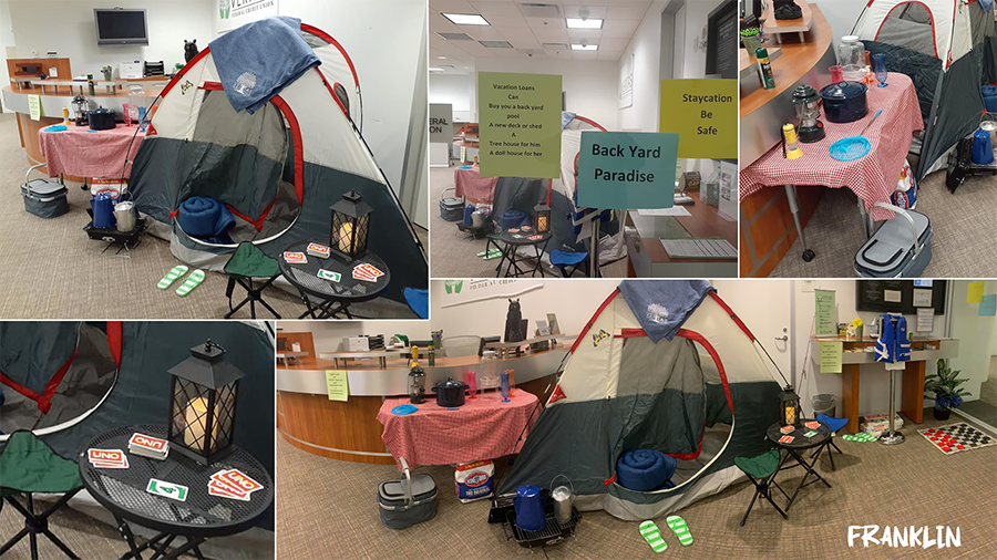 Help us! Please vote for your favorite Vacation Theme. One-Question Poll! surveymonkey.com/r/HTQCPG8

This is Franklin! Back Yard Paradise