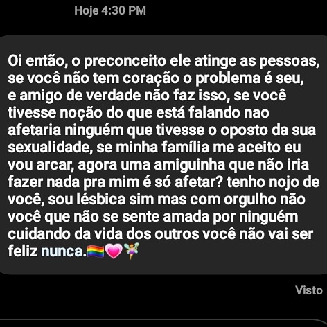 ggukaa's tweet photo. Oi gente, vim da um esclarecimento sobre a minha amiga ter sofrido de gente homofobica.

A minha amiga ela é lésbica, e uma menina que é conhecida da gente falou isso pra ela, ela falou que afetou muito ela, as pessoas não tem um pingo de consciência do que falam, deixou ela + https://t.co/8xKSRnbBlV