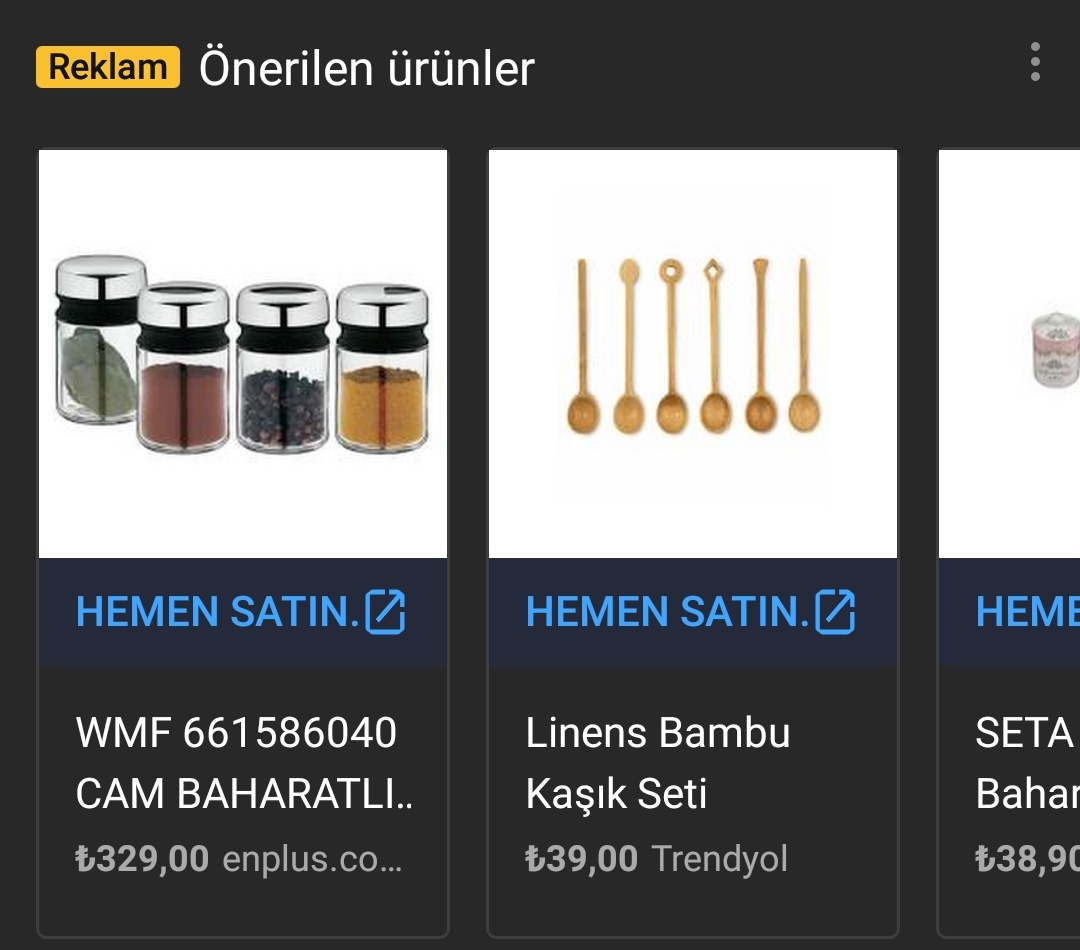 Sabah anneme ufak tahta kaşık var mı diye sormuştum ve sürekli tuzluk muhabbeti geçiyor evde :(