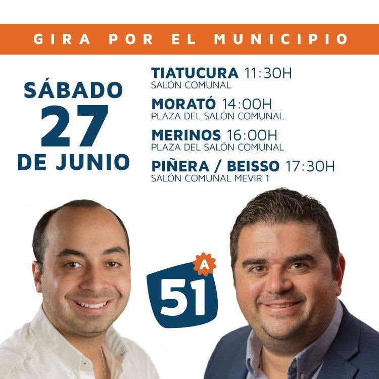 lpguichon's tweet photo. Este sábado estaremos junto a Nicolás Olivera recorriendo el Municipio de Guichón, nos encontraremos con vecinos de Tiatucura, Morato, Merinos, Piñera-Beisso para escucharlos. 
Comenzamos a poner de Pie al Municipio de Guichón! https://t.co/wuB4NYB0Im