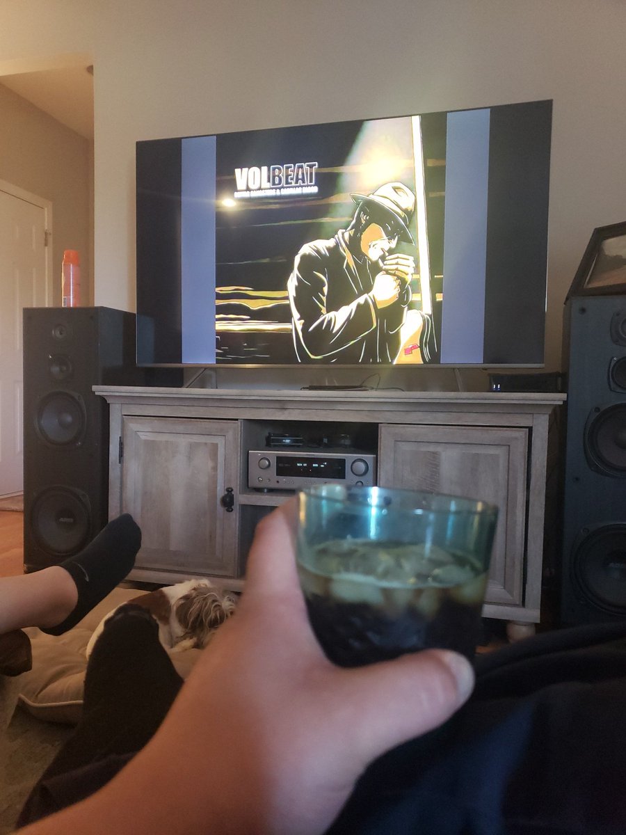 JohnnyFallonDTA's tweet photo. On my birthday with my girl, jack and coke blasting @VOLBEAT. It's a good day. https://t.co/MniMwKM0uj