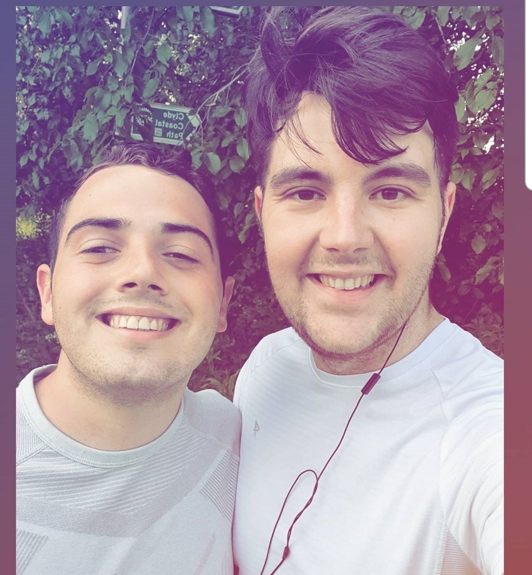 DavidMurphyD's tweet photo. Don't say this often enough, I am so proud to call you mine @aidanmaccoll96 #luckiestboy #scotsandirish #goodcombo https://t.co/TvHJuDqeC3