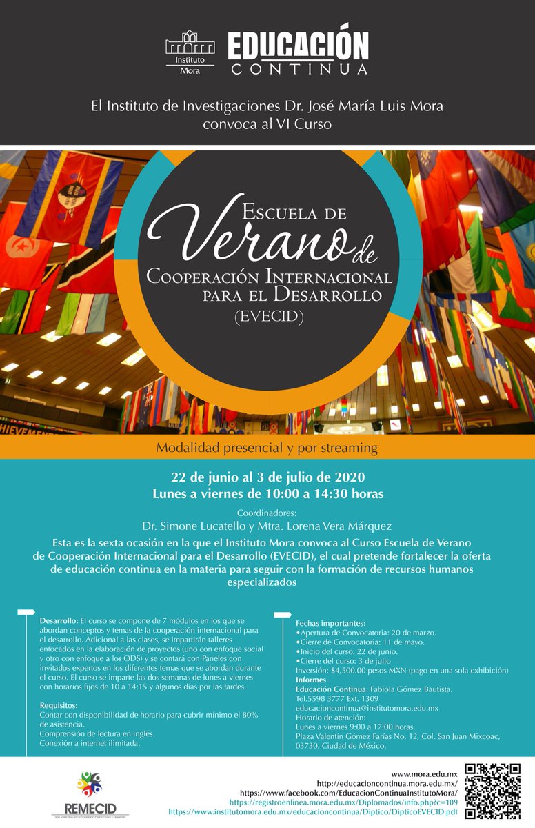 neydimexico's tweet photo. Enorme gusto participar en la Escuela de Verano de #cooperacióninternacional para el desarrollo #EVECID #EVECID2020 Esta mañana compartí, con casos prácticos, por qué son importantes los elementos políticos, institucionales, técnicos, jurídicos, financieros y hasta de sorpresa. https://t.co/OgW1tWKPg8