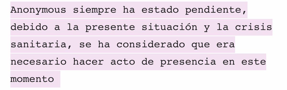 1. ¿Por qué ahora? ¿Esto es el inicio de más presencia de Anonymous en México? Las grises serán de  @Ibero_Anon y los demás colores de varios miembros de  @IberoAnon