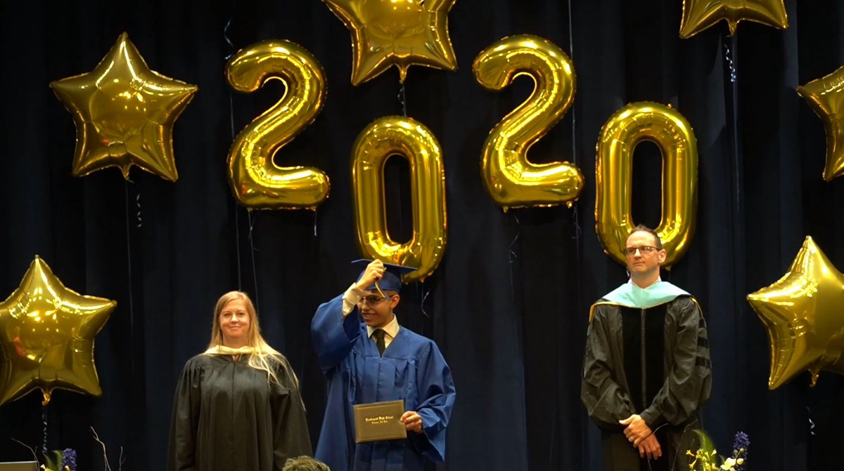 WestIrondequoit's tweet photo. ππππππππππππ
GRADUATION CEREMONY 1 PM SUNDAY: Our 2020 Graduation Ceremony video premieres 1 PM Sunday. Watch the speeches & see the smiles of nearly 300 new graduates! Watch at:
FB: https://t.co/04OBI5J4Kv
YT: https://t.co/7m4NrwtZ8M
#FinalBows
#WI_PeakPerformance https://t.co/9L9PZZNvyI
