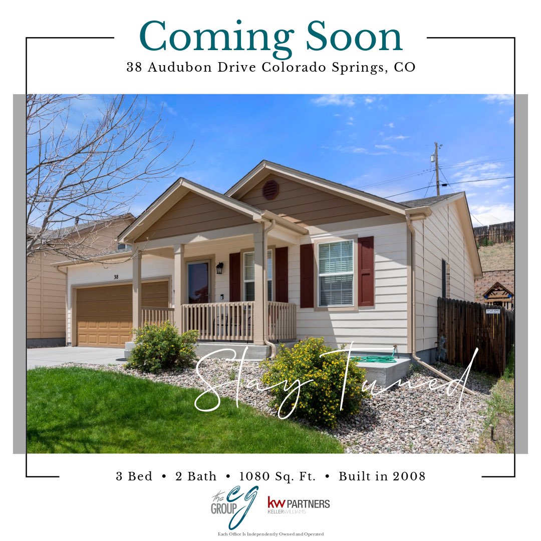 TheEricEstrada's tweet photo. 3 🛏/ 2 🛁 / 2 🚗 hits the market TOMORROW! Don’t miss it! Won’t last long, stay tuned! 🏡🏡
#ListwithEG #theEGgroup #ColoradoSprings #Colorado #realestate #ComingSoon #ColoradoHomes https://t.co/nznbNC1BWA
