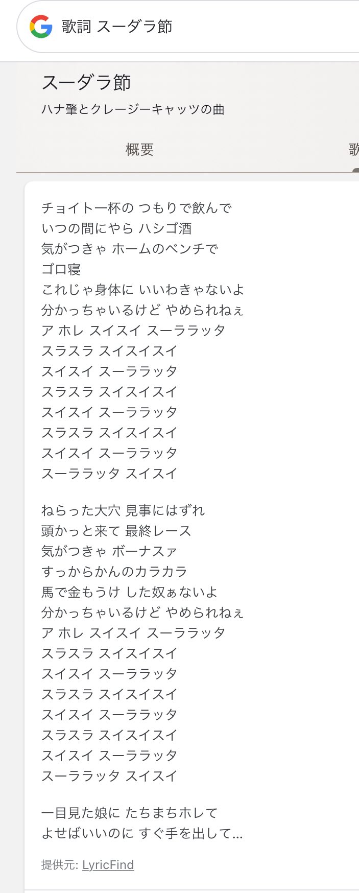 レコバ２０番 たけだ つよし 宝塚記念の前にもう一度見てから 馬券を購入してください 植木等 スーダラ節 馬で金もうけ した奴ぁないよ わかっちゃいるけど やめられねぇ