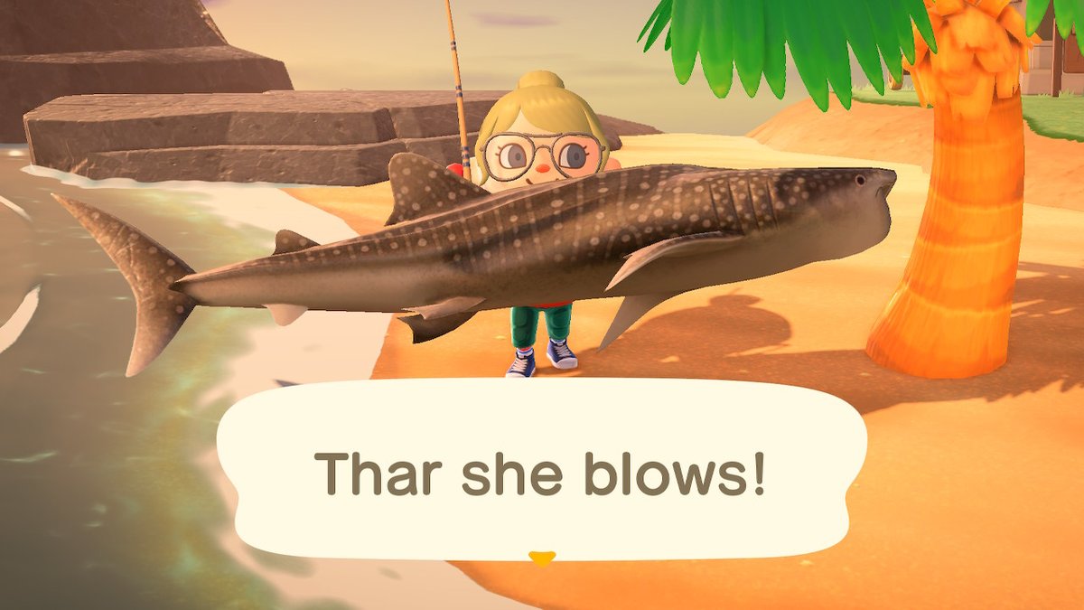 holfish's tweet image. Just some of the big fishes #AnimalCrossing #ACNH #NintendoSwitch